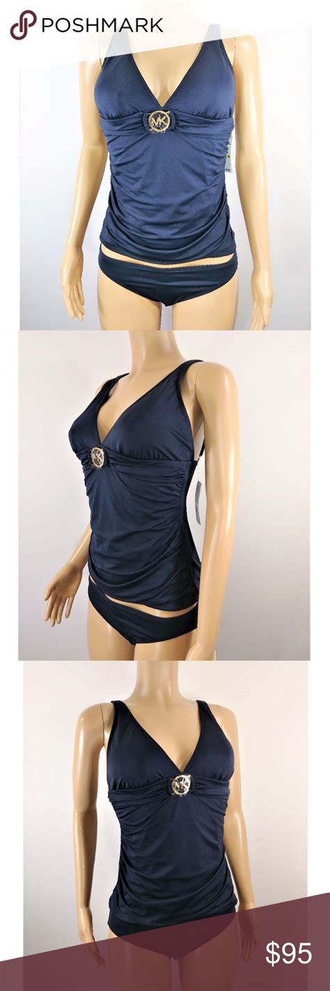 Michael Kors Blue Swimwear + FREE SHIPPING 